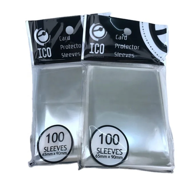 Nice printing durable anime card protector sleeves