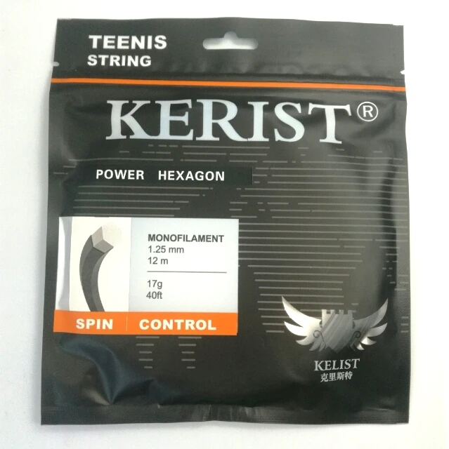 High Recommend Durable Brand Hexagon Tennis Racket String for Beginners