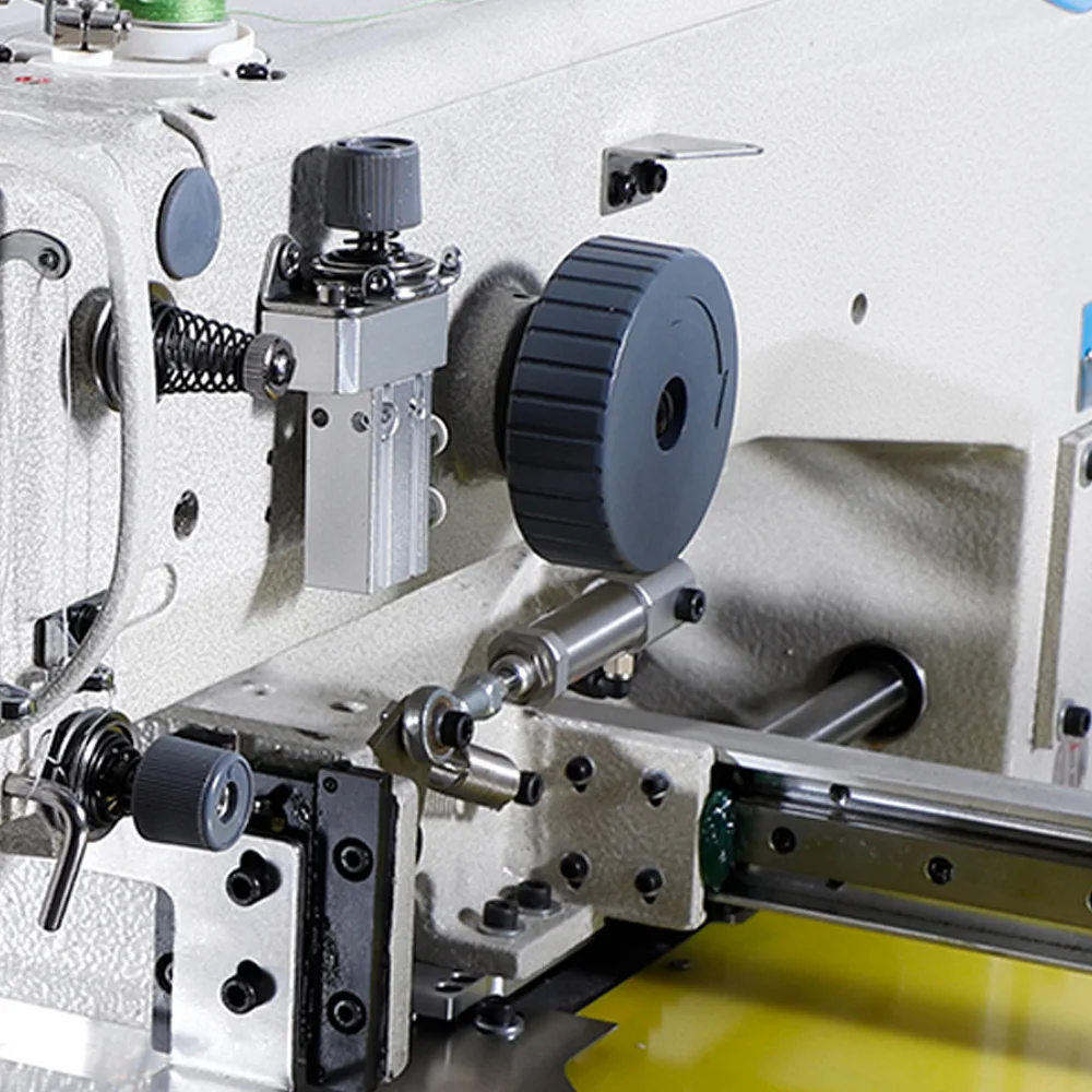 Direct drive high quality flat bed straight button hole industrial Backpack sewing machine