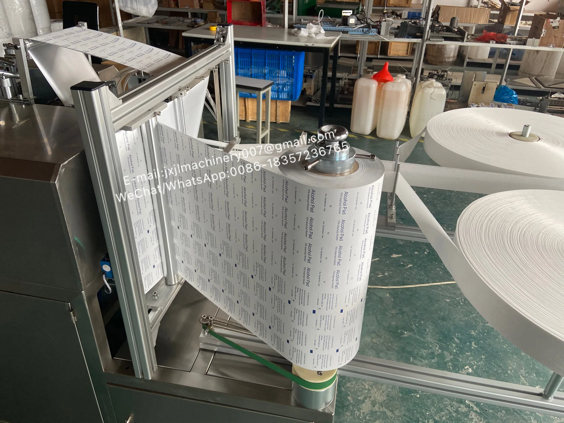 Hot Sale JL-S250 Fully Automatic Alcohol Cotton Swab Pad Making Machine