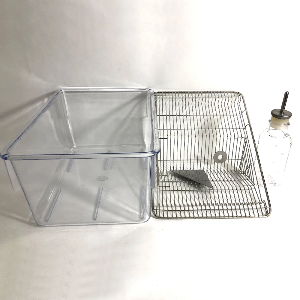 New model laboratory mouse cages polypropylene PC PP laboratory rat breeding tubs