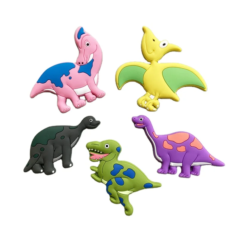 Customized cute funny refrigerator 3D animal silicon rubber soft PVC trendy Fruit Food Fridge Magnets for Fridge decoration