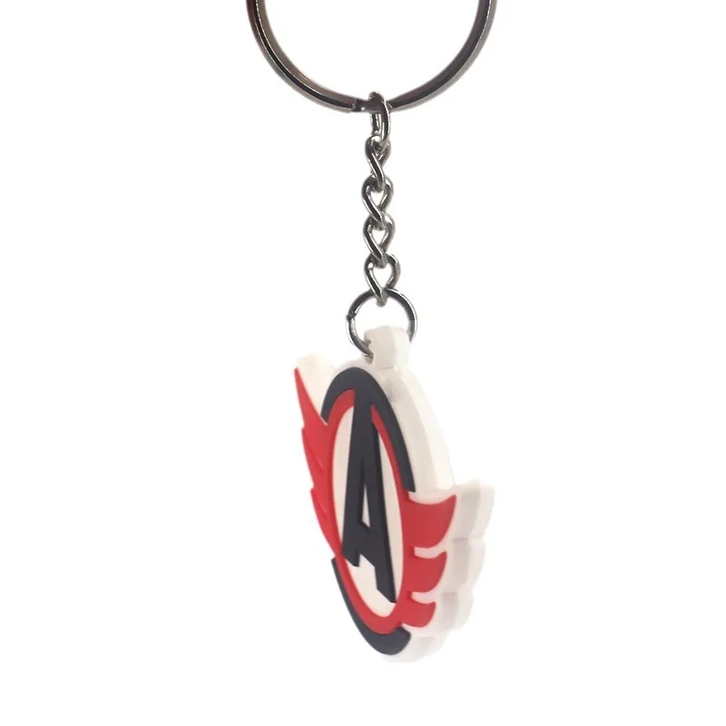 Free Samples Custom Cheap Key Ring Chain Floating Key Chains Boats Injected 2D PVC Key Chain For Promotion Gifts