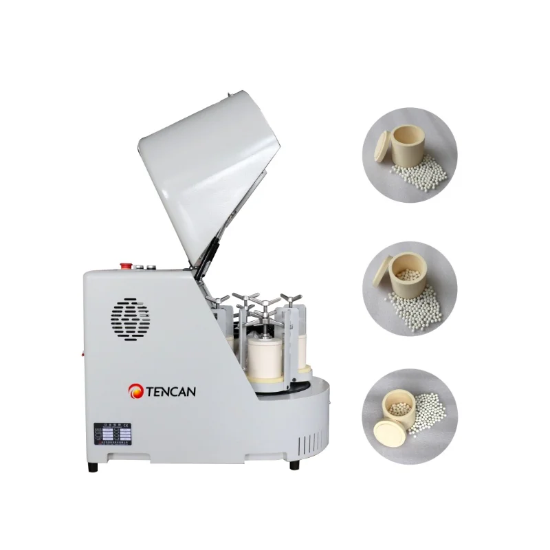 TENCAN Lab ball mill suppliers lab planetary ball mill with grinding media and jars XQM-2A