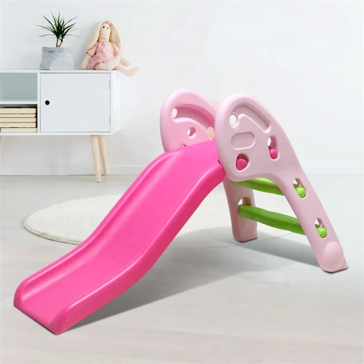 Children new style slide baby toys indoor non-toxic plastic amusement kids playground plastic slide in playhouse