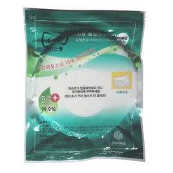 BaoJia Latest Design Promotional Disposable Sweeper Head Korea Nonwoven Round Mop Pad cloth manufacturer