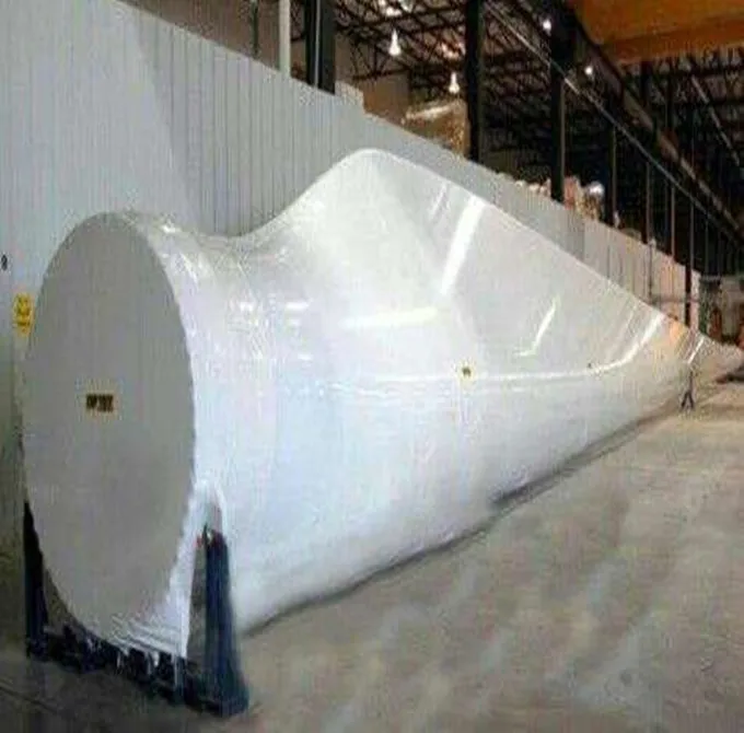 Heat shrink wrap  film for protecting yacht.  12mx5mil x 35m
