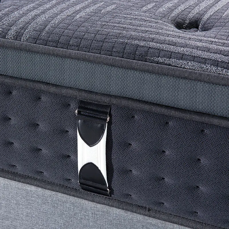 Bamboo Latex Foam Bed Colchon Mattress Comfortable Pocket Spring King Queen Double Size Wholesale Mattress Manufacturer In China