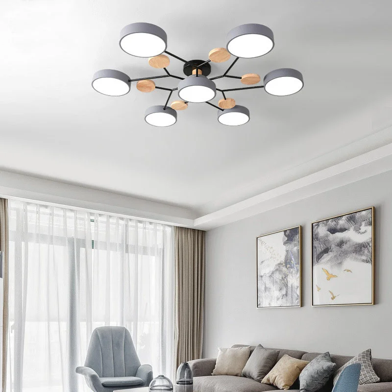 modern living room led ceiling lamp bedroom dining room lighting bathroom hotel chandelier factory direct sales