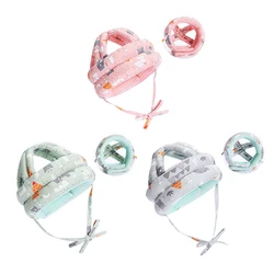 Hot Sale Walking Assistant Infant Safety Walking Cranial Helmet Cotton Protective Baby Helmets