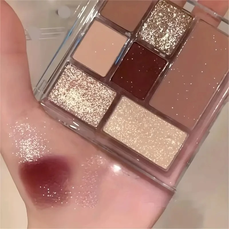 Customized 7 Color Matte Eyeshadow Palette OEM Waterproof Long Lasting Eye Makeup Private Label Cosmetics