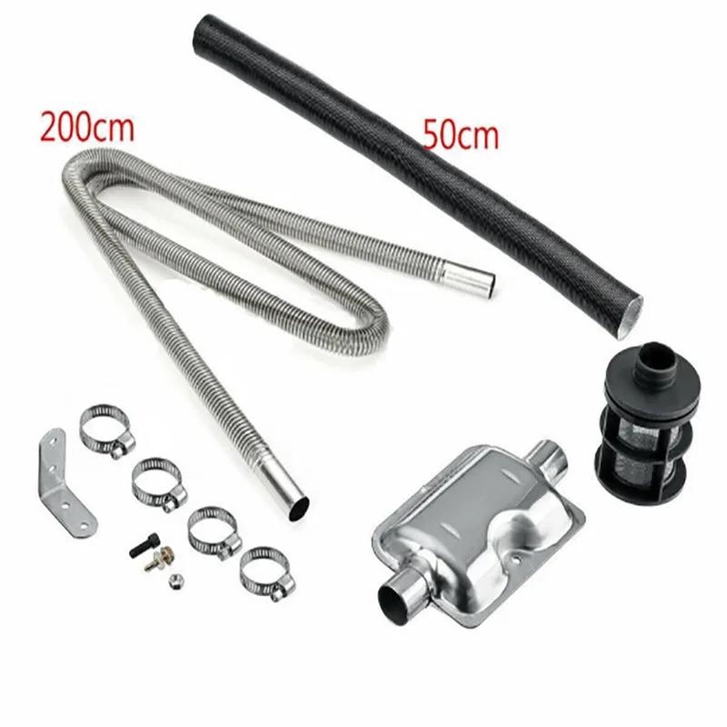 Parking Heater parts Exhaust Hose Kit Intake Exhaust Hose Kit Replacement Part for WEBASTO