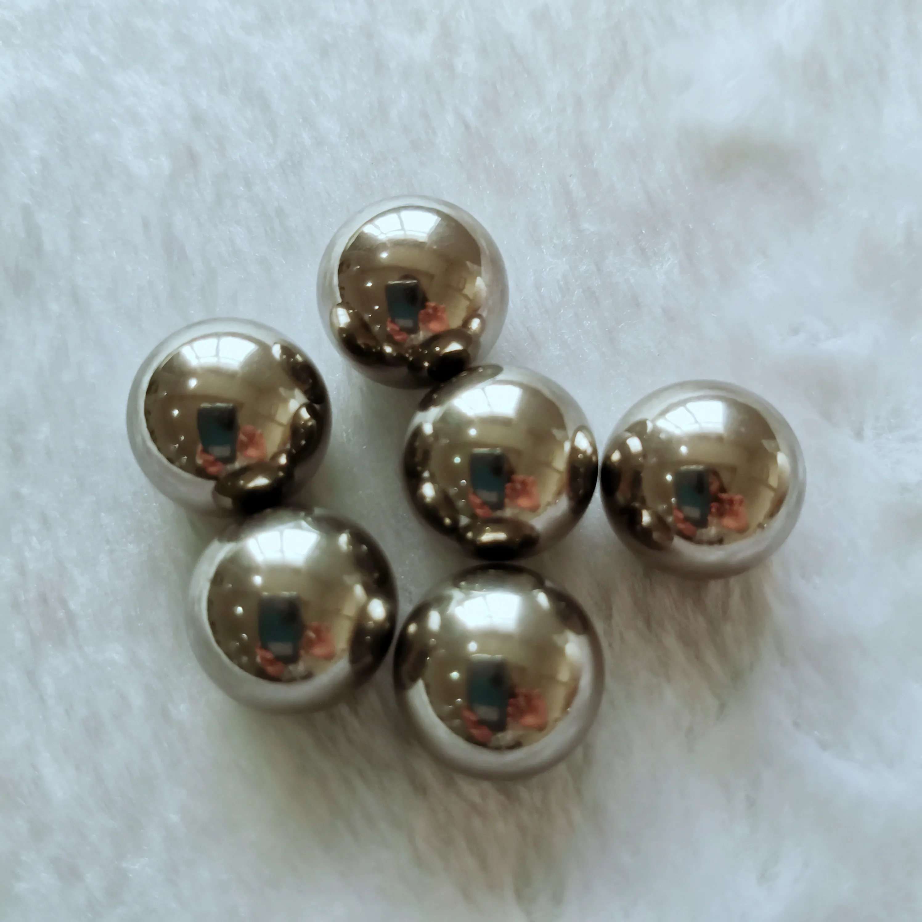 
polished and durable nickel plated carbon steel ball 