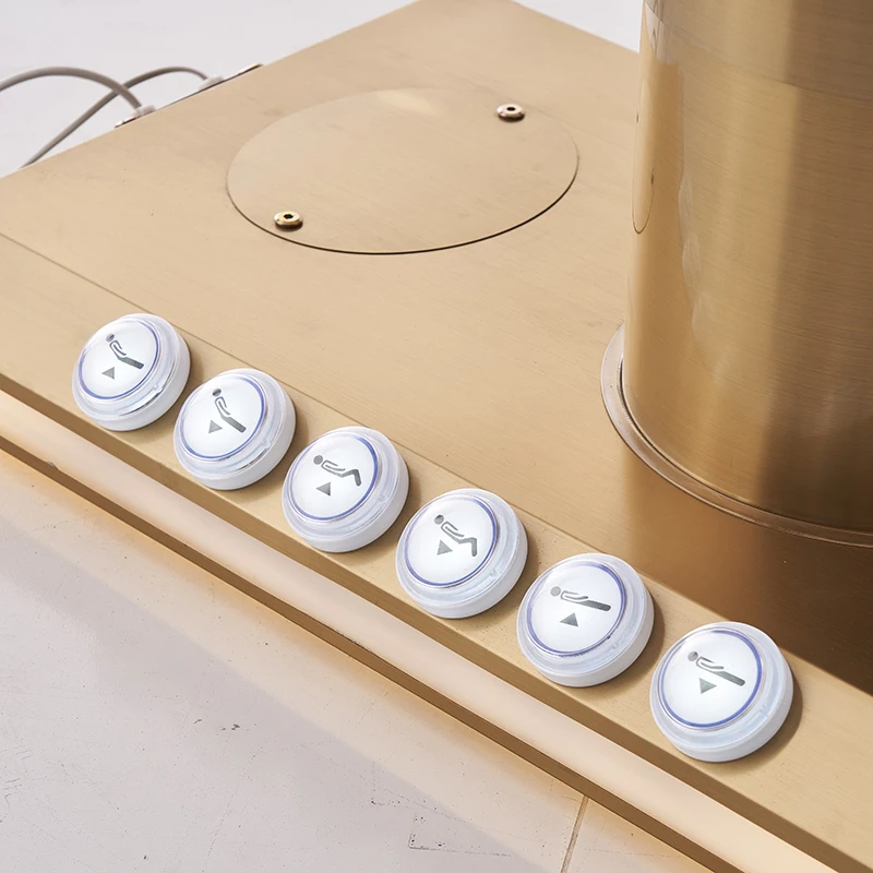 2023 New Designs Beauty Salon Pink 3 Motor Cosmetic Bed Adjustable Electric Facial Massage Table With Led Lighting