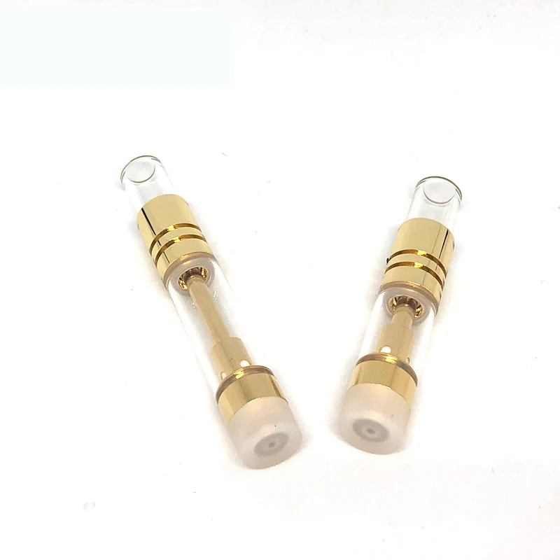 Lead free Glass Drip Tip empty cbd vape Pen Carts Cartridge for cbd vape oil