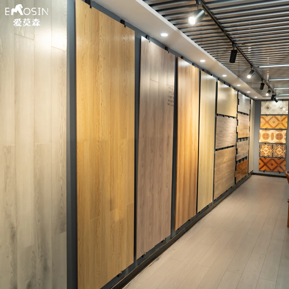 eco forest walnut oak wood dark brown gray grey dark wood laminate flooring