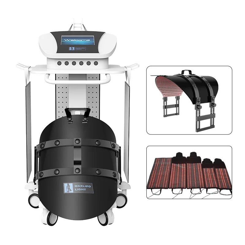 New 5D maxlipo Led light therapy 650/940nm face mask pain relief light therapi detox fat reduction machine