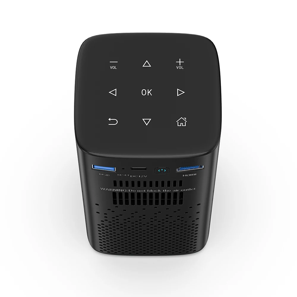 Newest Android 9.0 System Video Beamer 180 Ansi Lumens Built-in 8000 mah Battery Proyector Portable Mini Projector 4K