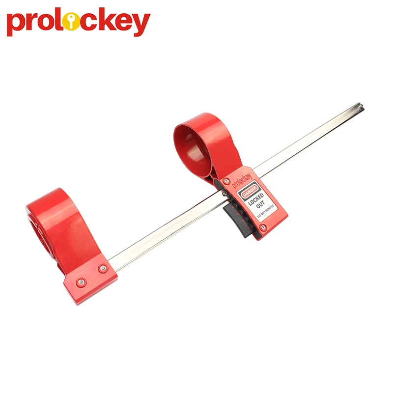 Adjustable Aluminum Alloy Four Lockout Holes Allow Blind Flange Lockout Device