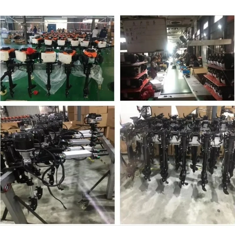 Gasoline Air-cooled 2.5HP Outboard Motor for Fishing Boat 2 Stroke Engine
