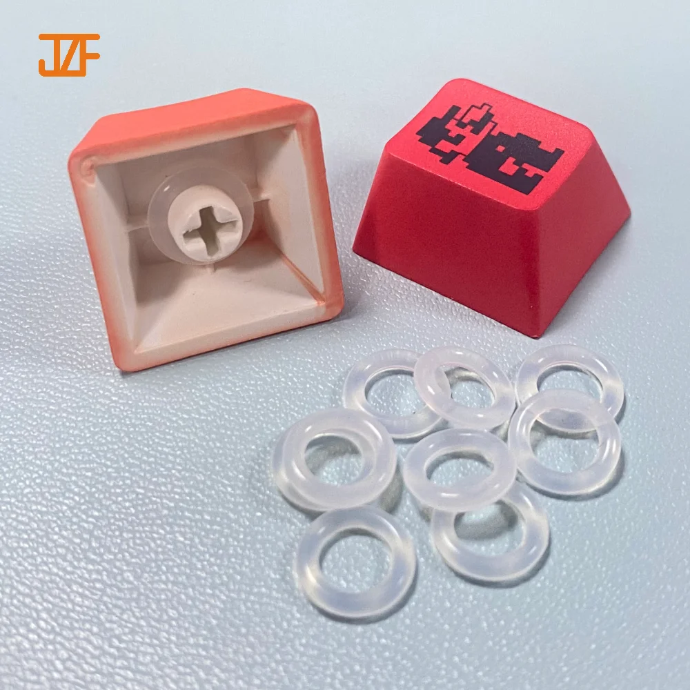 200pcs Factory Mechanical Keyboards Keycaps Reduce Noise Seal O-ring Key Rubber Ring