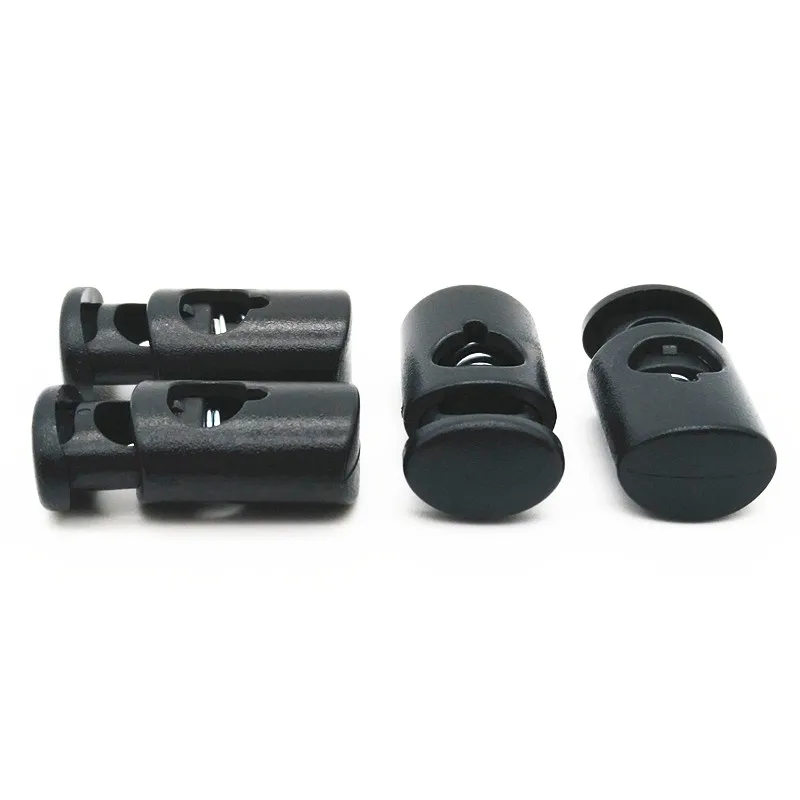 JYK041 24.5mm height plastic cord lock toggle plastic stopper, bag string rope spring stoppers locks, bag accessories