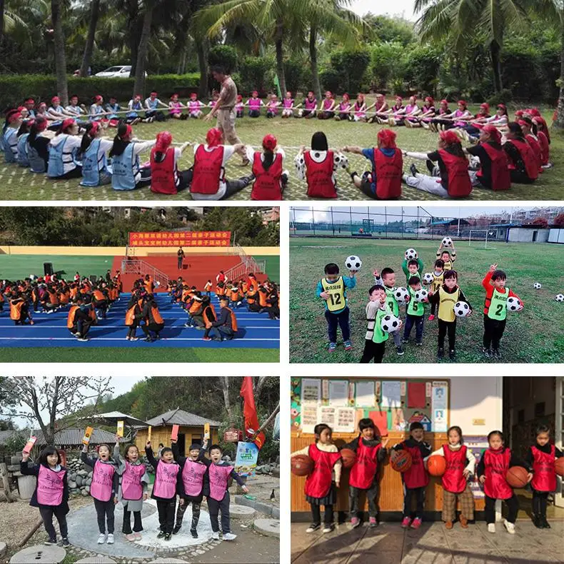 Custom size logo sports Custom Print Custom Pattern Football Soccer Basketball Training Vest