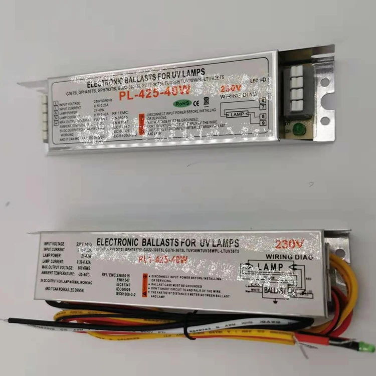 
High quality hot selling PH11-425-40 electronic ballast 21-41w uv c lamp light transformer 220V 