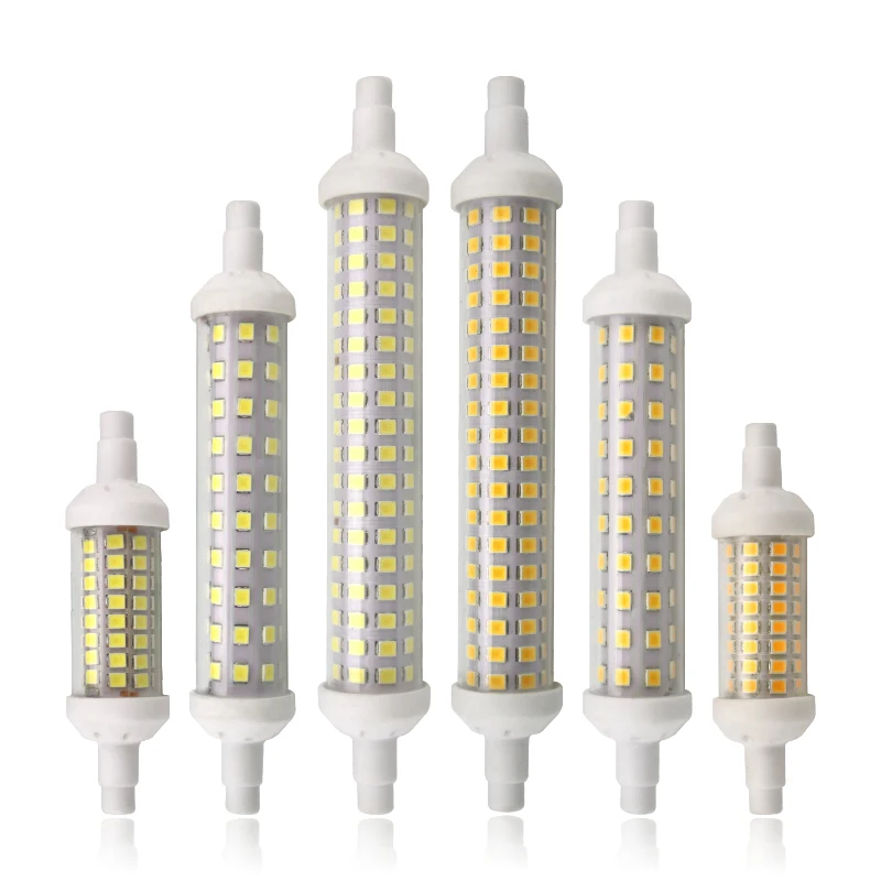 R7S LED 78mm 118mm 135mm r7s Light Bulb 6w 9w 12w SMD 2835 Lampada LED Lamp 220V corn light Energy Saving Replace Halogen Light