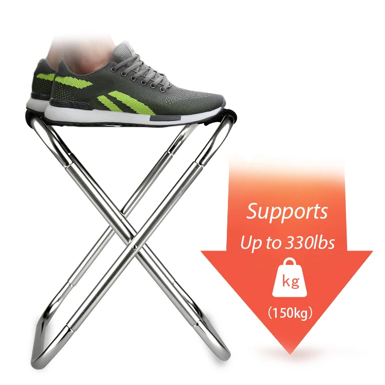 Aluminum Beach Chair Mini Small Portable Seat For Adults Ultralight Outdoor Camping Chair Folding Stool