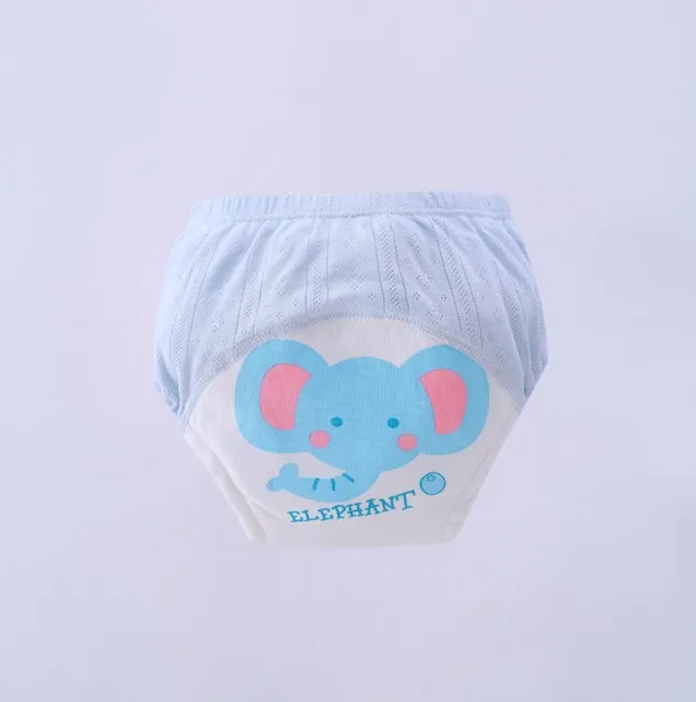 Wholesale Reasonable Price Breathable Reusable Washable Baby Cotton Diaper Training Pants