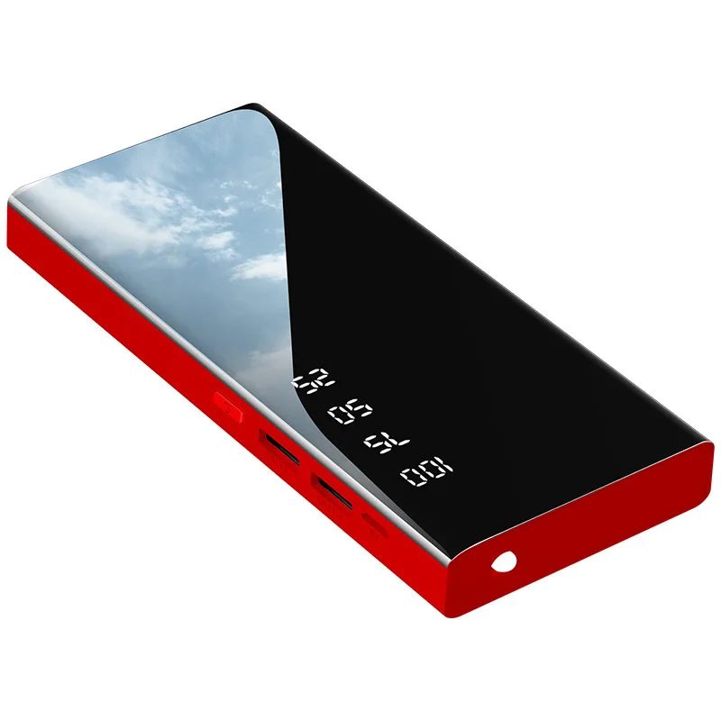 
New Product Digital Display Plating Screen Portable Power Source Power Bank 10000mah Custom Logo 