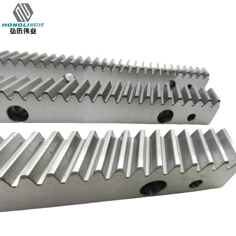 Module 1.5 gear cnc helical rack and pinion round helical gear rack