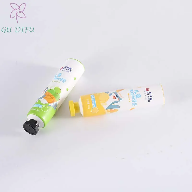 Custom Printing Logo PBL Plastic Tube Toothpaste Tube Squeeze Empty Tube Packaging 100g105g110g115g120g