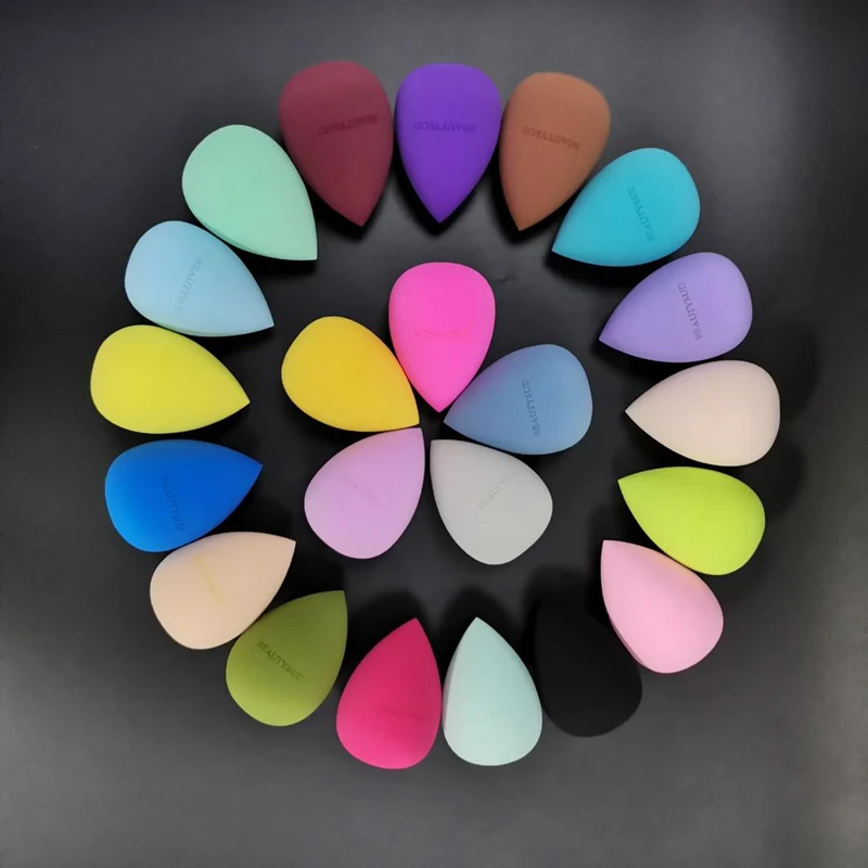Amazon Top Seller Non- Latex Free Material Makeup Beauty Sponge With Private Label