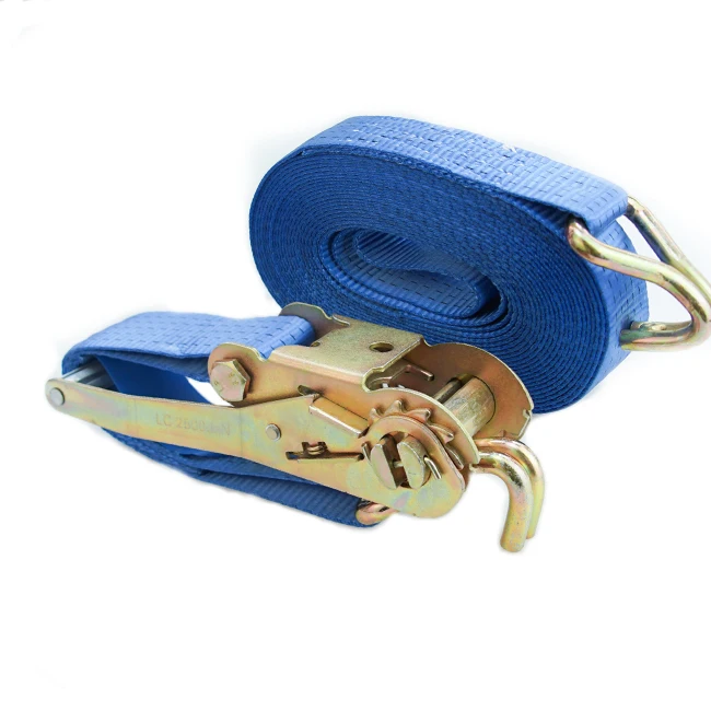 50 mm 5 ton heavy truck binding transport belt cargo binding belt load tension setting fastening ratchet belt