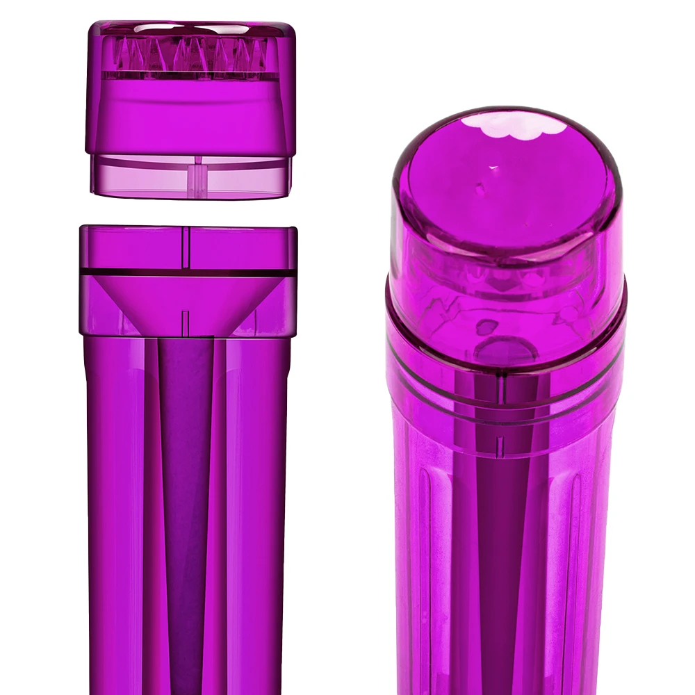 Pure color Logo machine biscuits Flower Tower Manual Pre-rolled Tobacco Herb Grinder nut Tobacco Cone Filler