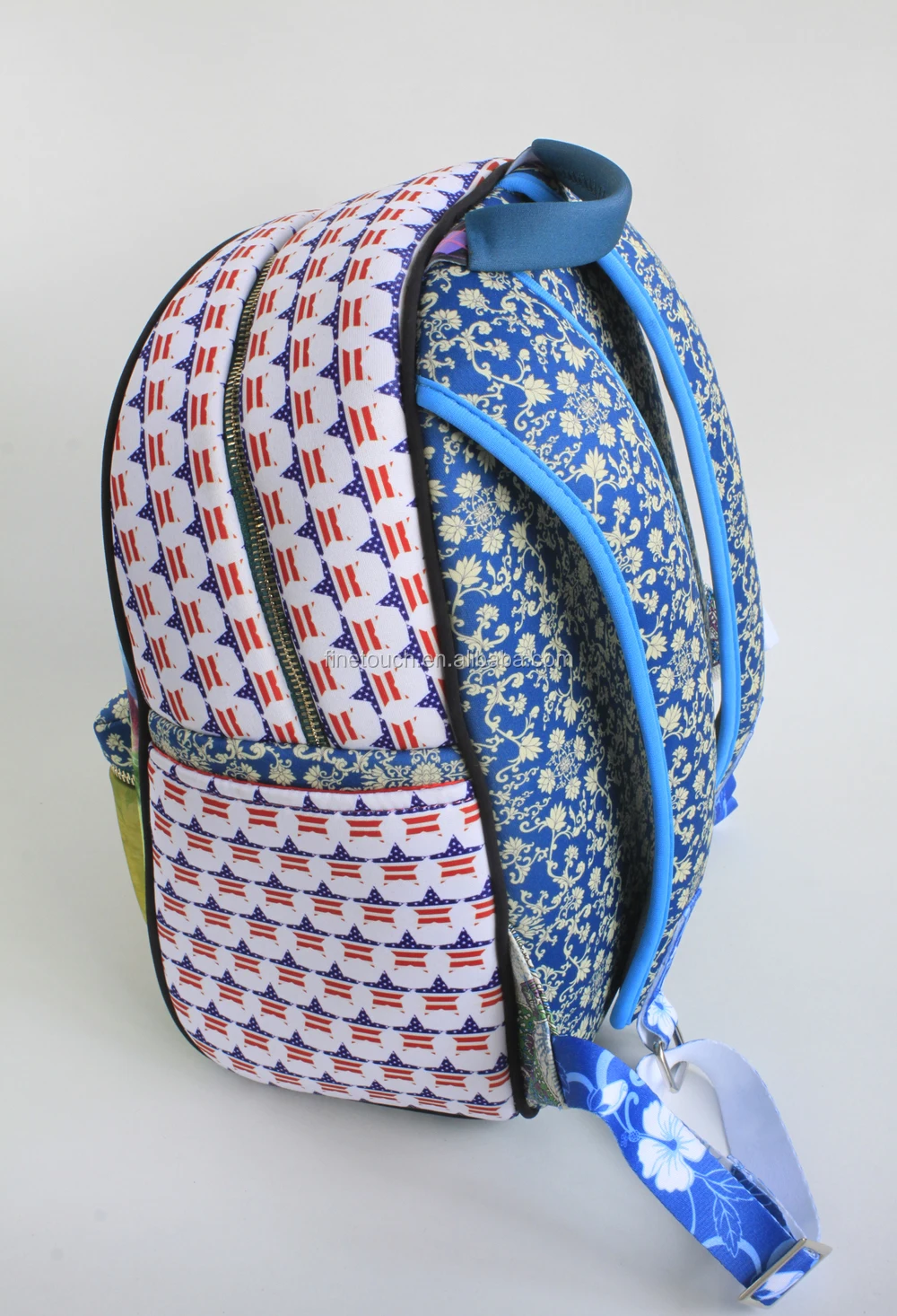 New design children backpack neoprene waterproof kids school bag