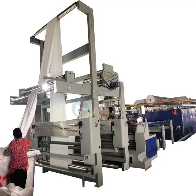 Chinese Manufacturer Use oil heating System 10 Drying Rooms Textile Setting Finishing Stenter Machine