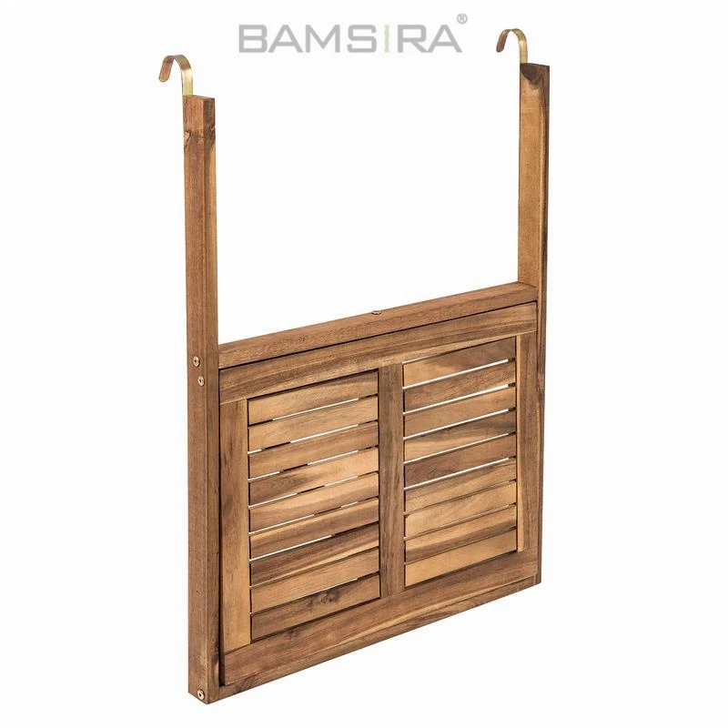 Прочный Бамбуковый подвесной стол для балкона вмещает до 44 фунтов/Bamsira_BSCI