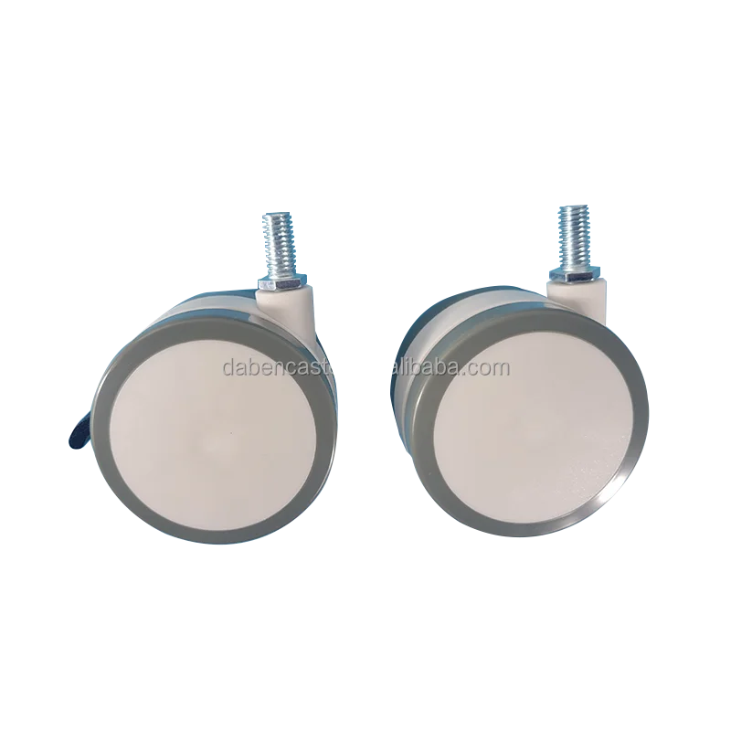 75mm furniture caster double wheels caster for chair and table wheels