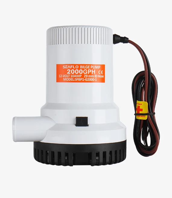 Hydrule | hydjet 2000GPH 12V рыбацкая лодка откачивающий насос ручной постоянного тока 24В морской Трюмные