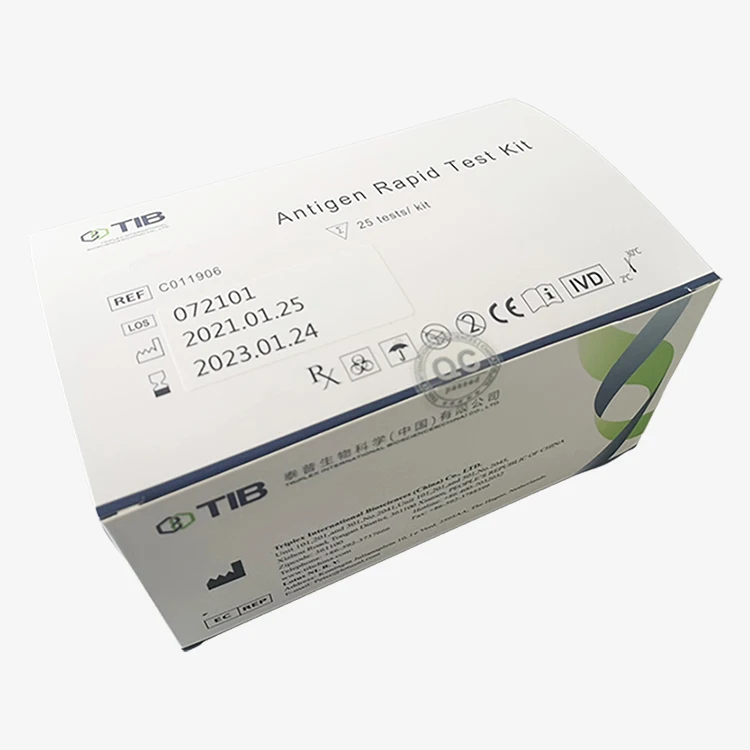 wholesale 25 tests/kit Home Selftest Nasal Saliva swab antigen rapid test kit