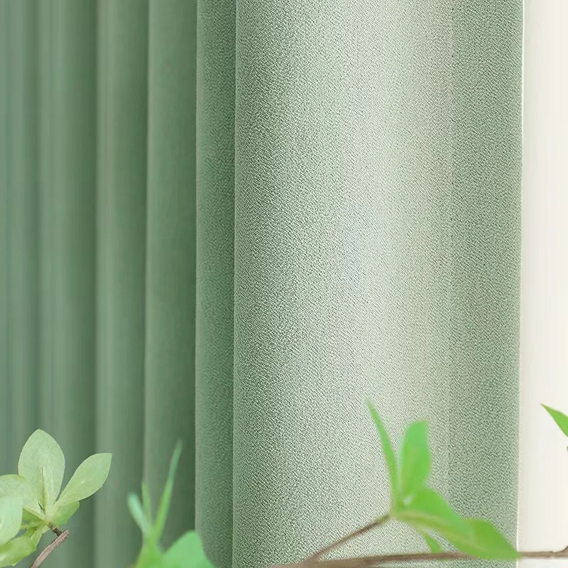 Classic Solid High Shading Blackout Polyester Window Curtains Hotel Home Bedroom Curtains for the Living room