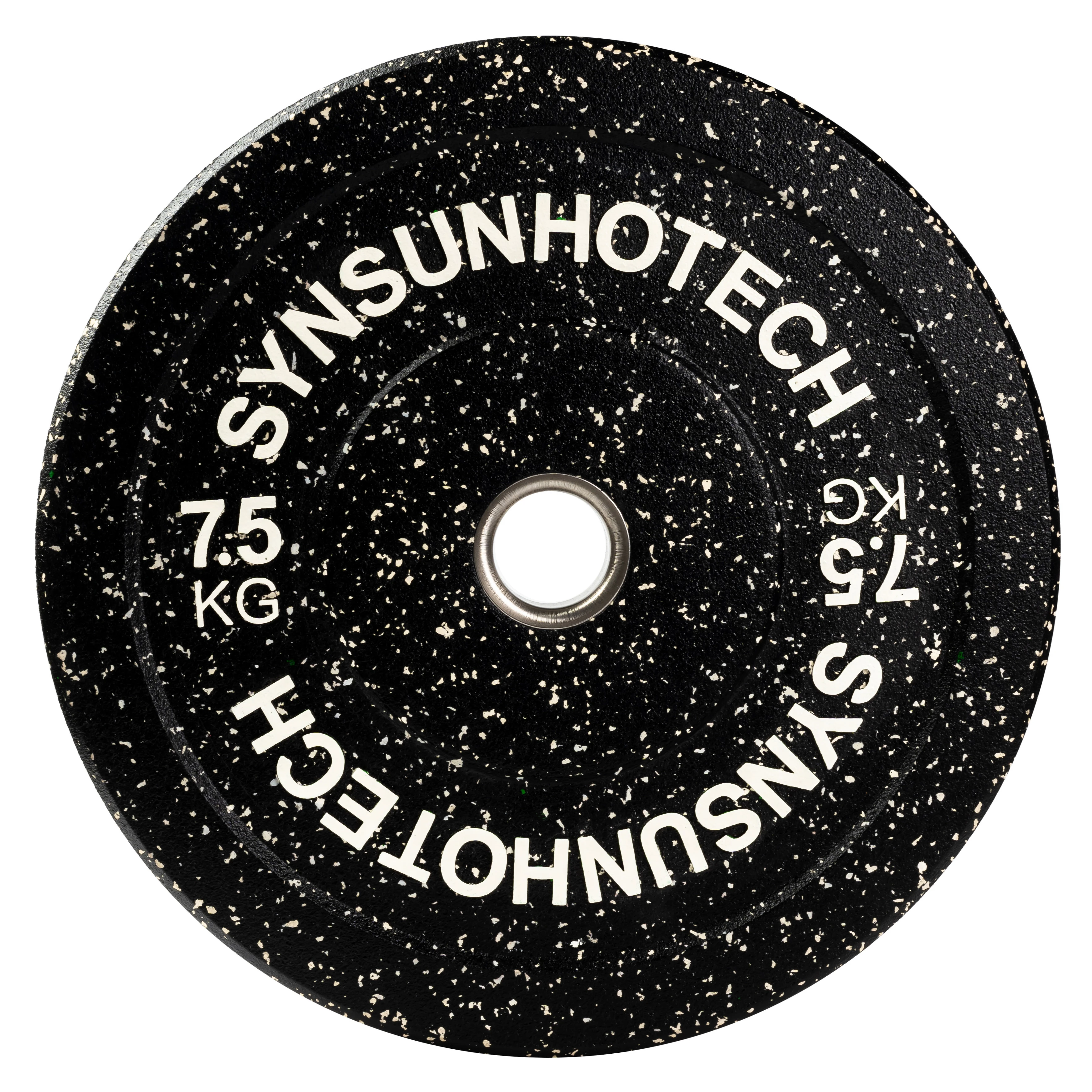 Rubber Crumb Bumper Plates Hi temp plate weight rubber Color fleck Crumb barbell plate for fitness