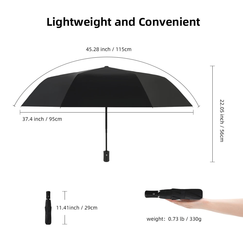 Wholesale Automatic Windproof Custom Advertising Umbrella with Logo