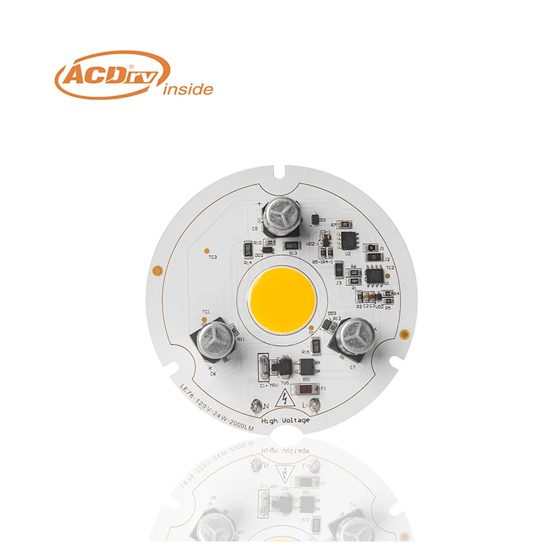 
ACDrv LED AC LIight Modules with Driver on Board 120V/220V COB LED Module 