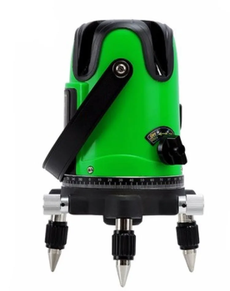 
3 Line Green Beam Self-Leveling Horizontal Laser Line Level with 360 Degree Rotary 