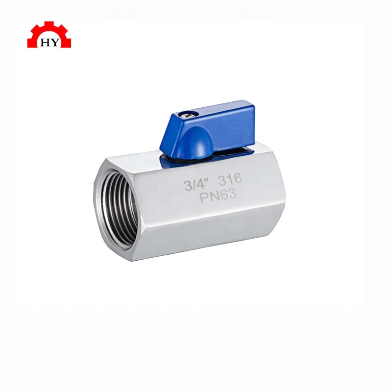 Stainless Steel 304 NPT Male Female Thread Mini Ball Valve
