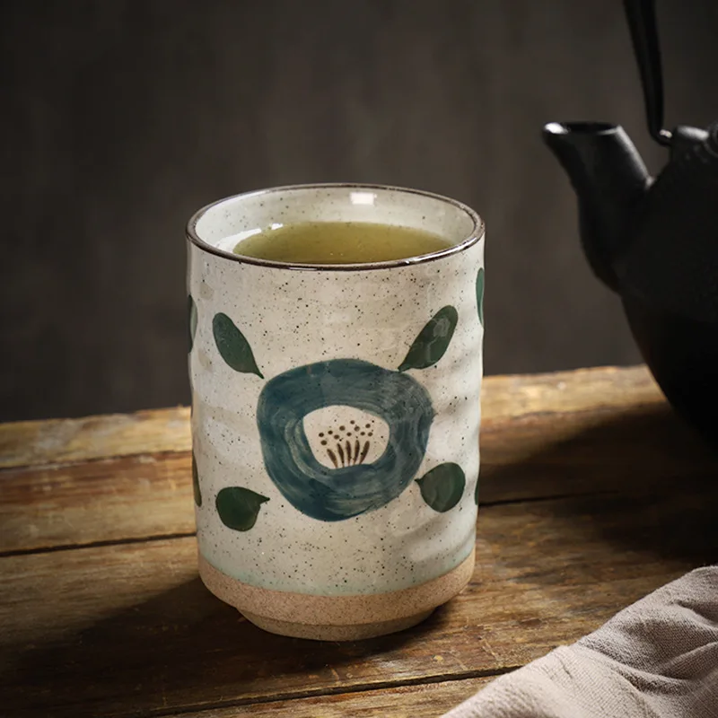 300ml Vintage Ceramic Clay Coffee Latte Cup Porcelain Pottery Tea Drinkware Water Mug
